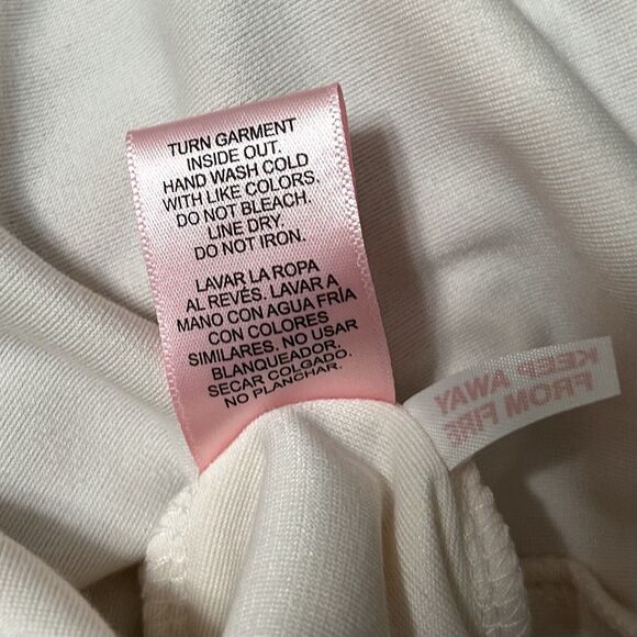 Juicy Couture Lounge Short Women XL Black Ivory 2 pk Velour Plush Bling Logo NWT - Picture 5 of 13